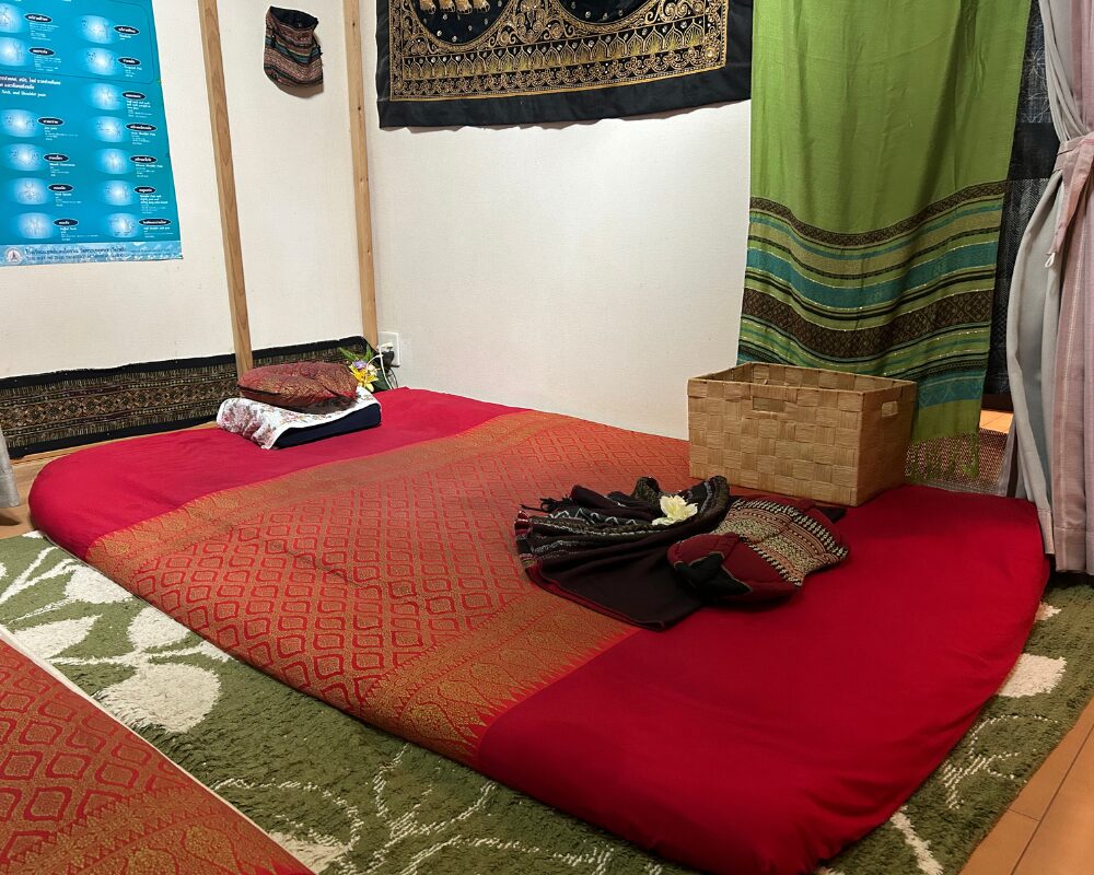 千葉県銚子市竹町のタイ古式マッサージ・SKY(スカイ）の施術室