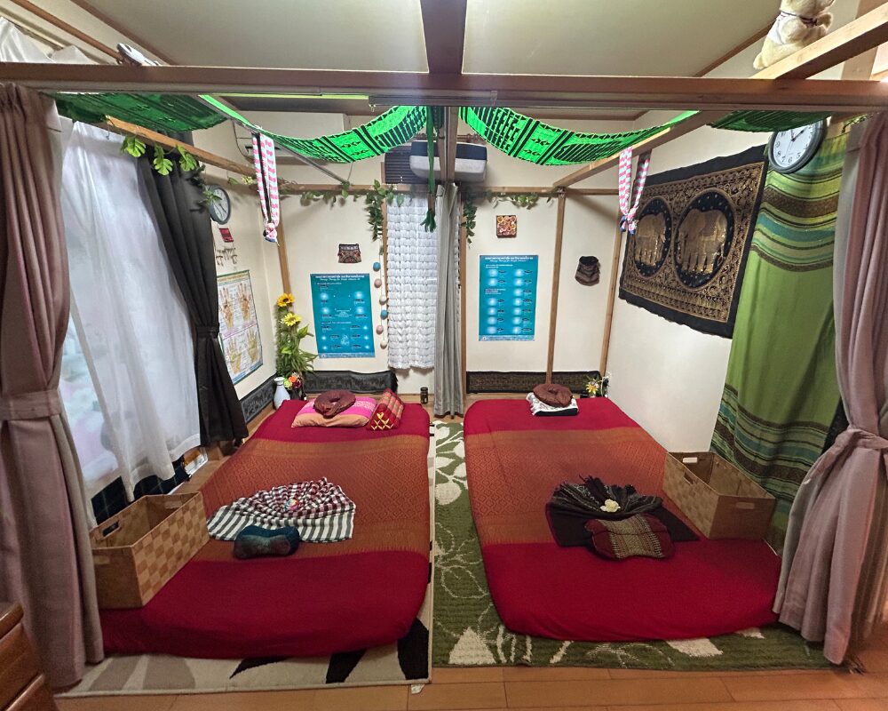 千葉県銚子市竹町のタイ古式マッサージ・SKY(スカイ）の施術室